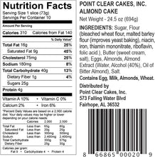 Load image into Gallery viewer, Almond Cake Large - 8"